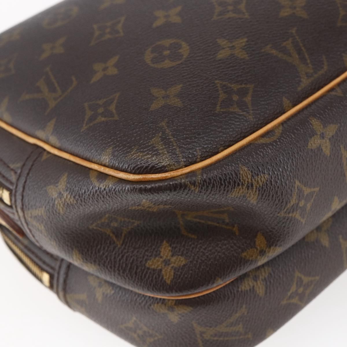 Louis Vuitton Reporter Bag Monogram Canvas Brown Canvas Bag