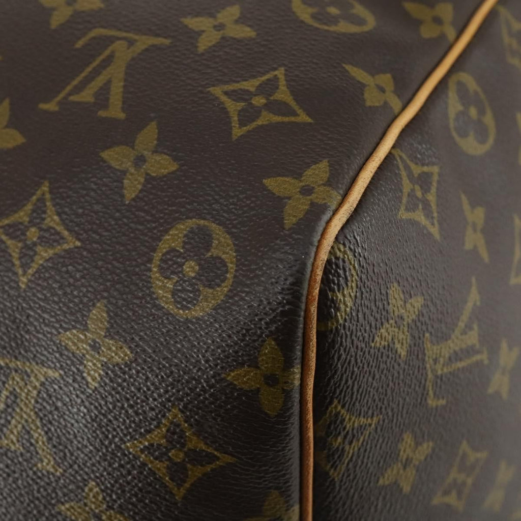 Louis Vuitton Keepall Bag Monogram Canvas Brown Canvas Travel Bag