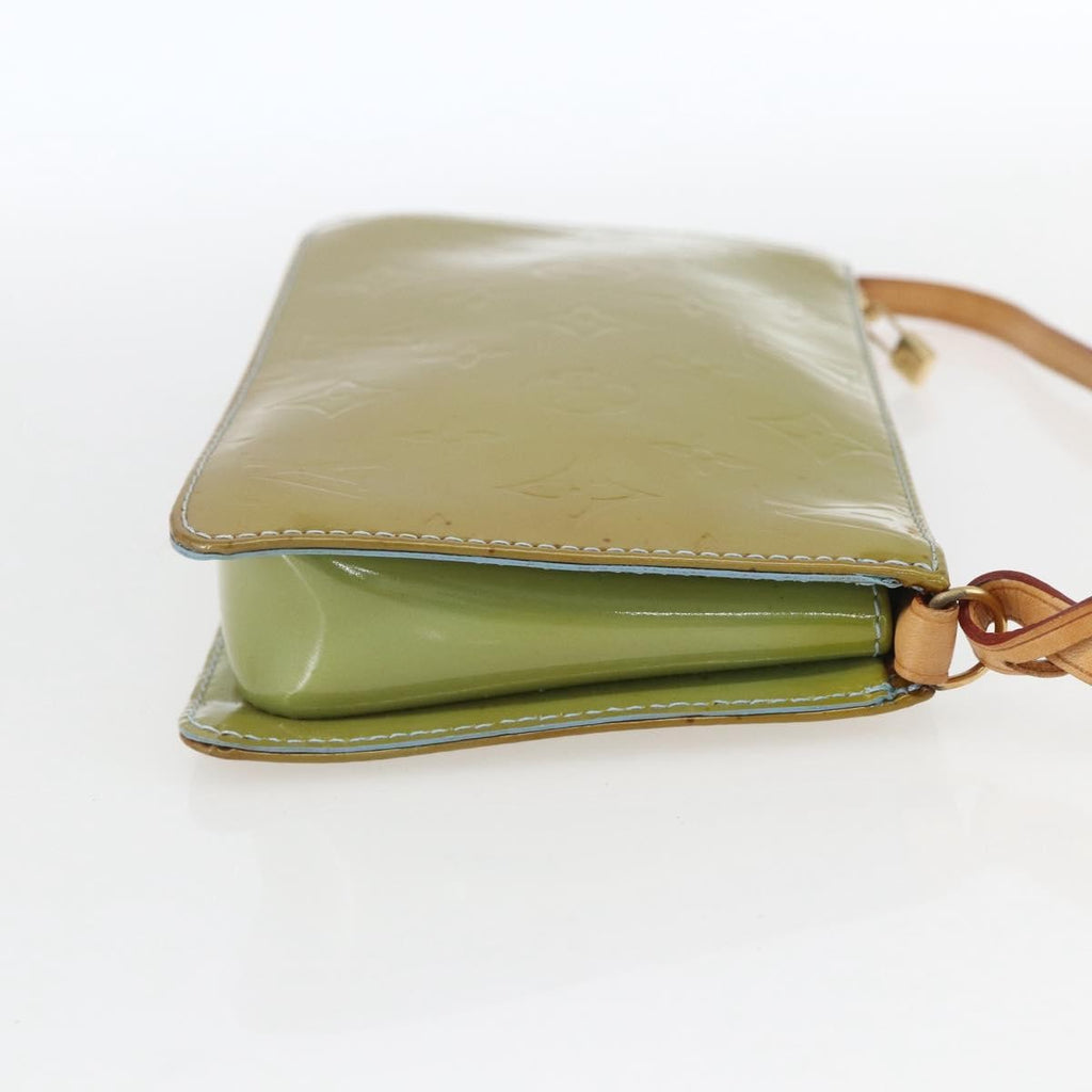 Louis Vuitton Lexington Pochette Monogram Vernis Blue Patent_Leather Clutche & Pouche Bag