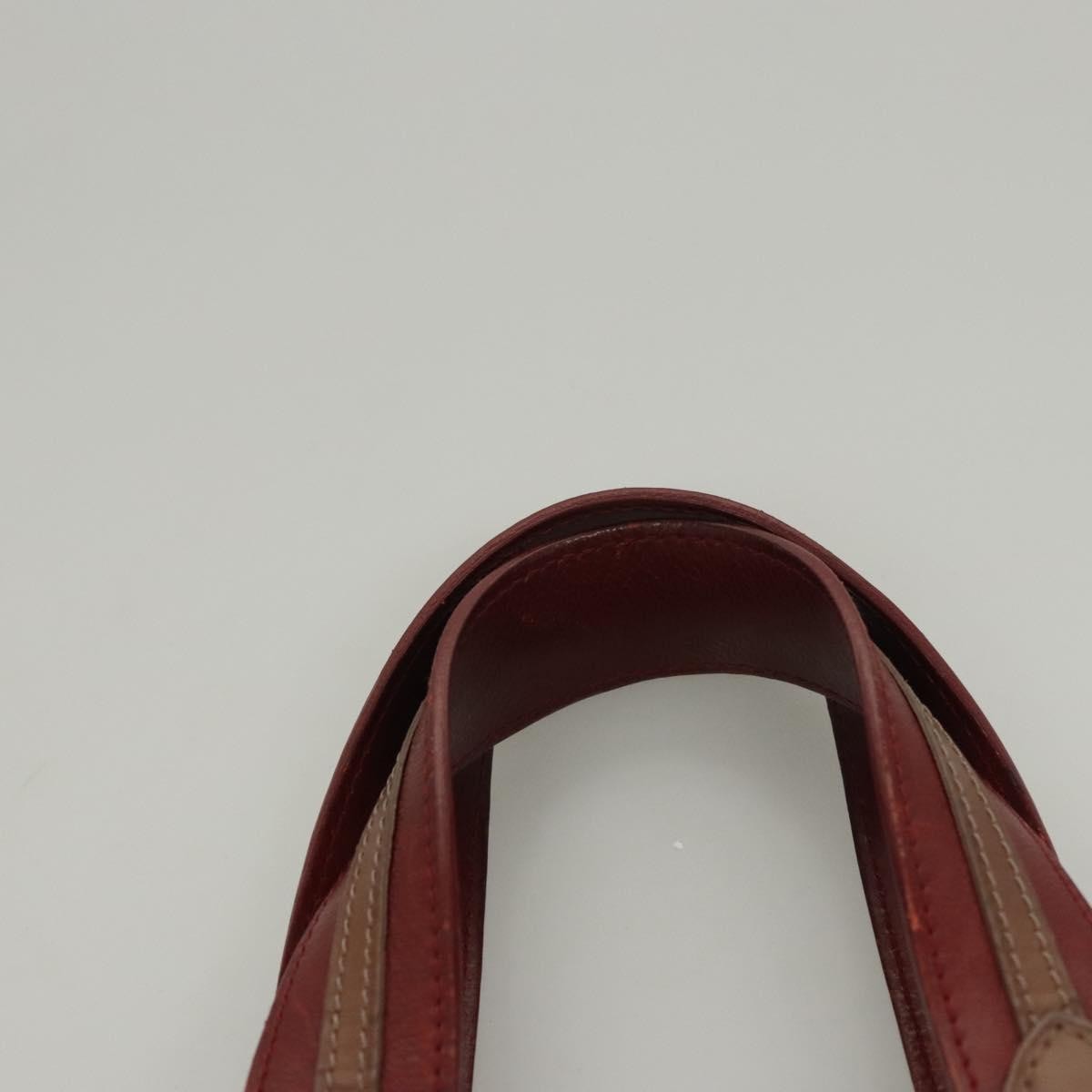 Louis Vuitton Aviator Handbag Limited Edition Monogram Jacquard Burgundy Canvas Handbag