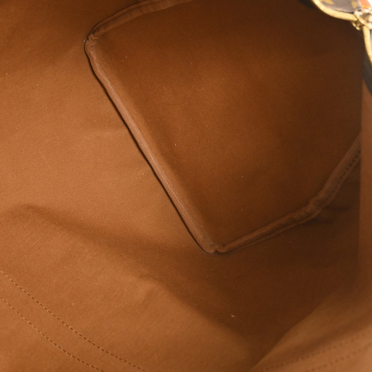 Louis Vuitton Keepall Bag Monogram Canvas Brown Canvas Travel Bag