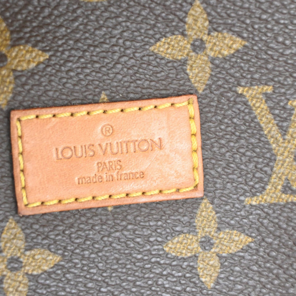 Louis Vuitton Saumur Handbag Monogram Canvas Brown Canvas Shoulder Bag