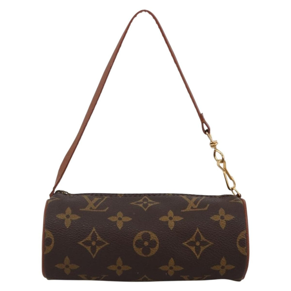 Louis Vuitton Papillon Pochette Monogram Canvas Brown Canvas Clutche & Pouche Bag