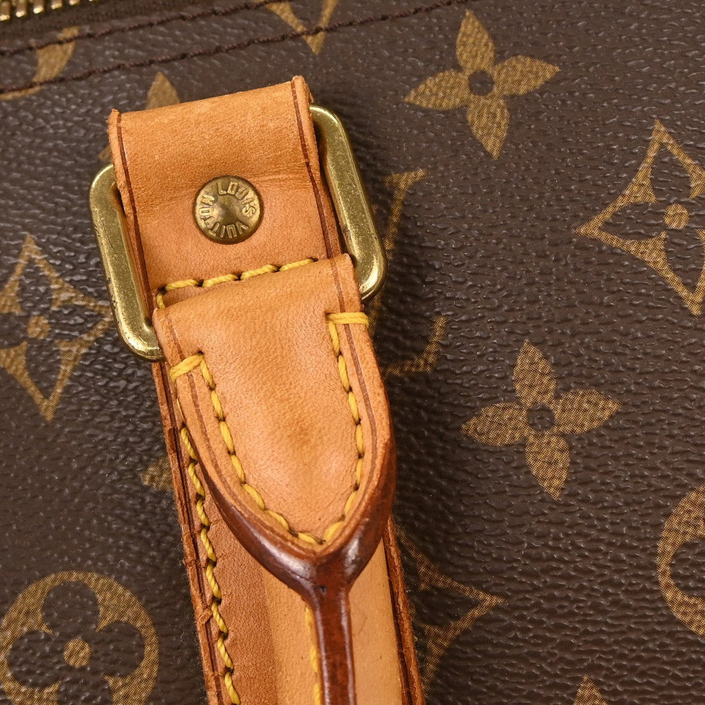 Louis Vuitton Keepall Bag Monogram Canvas Brown Canvas Travel Bag