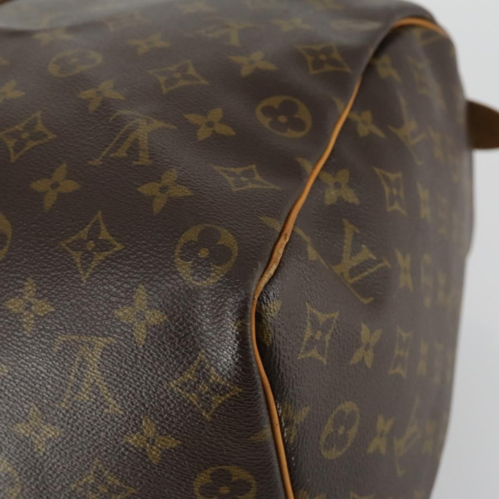 Louis Vuitton Keepall Bag Monogram Canvas Brown Canvas Travel Bag