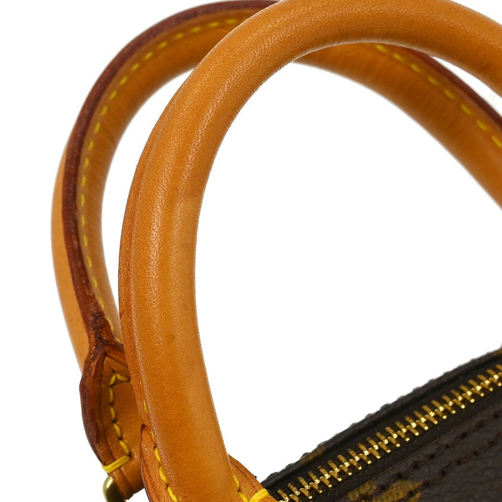 Louis Vuitton Speedy Mini Hl Handbag Monogram Canvas Brown Canvas Handbag