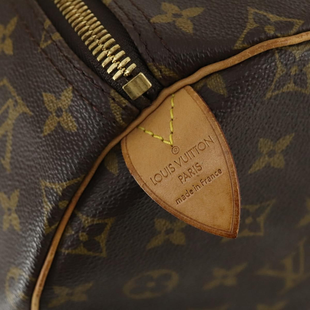 Louis Vuitton Keepall Bag Monogram Canvas Brown Canvas Travel Bag