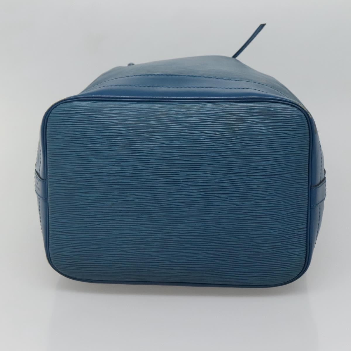 Louis Vuitton Noe Handbag Epi Leather Blue Leather Bag