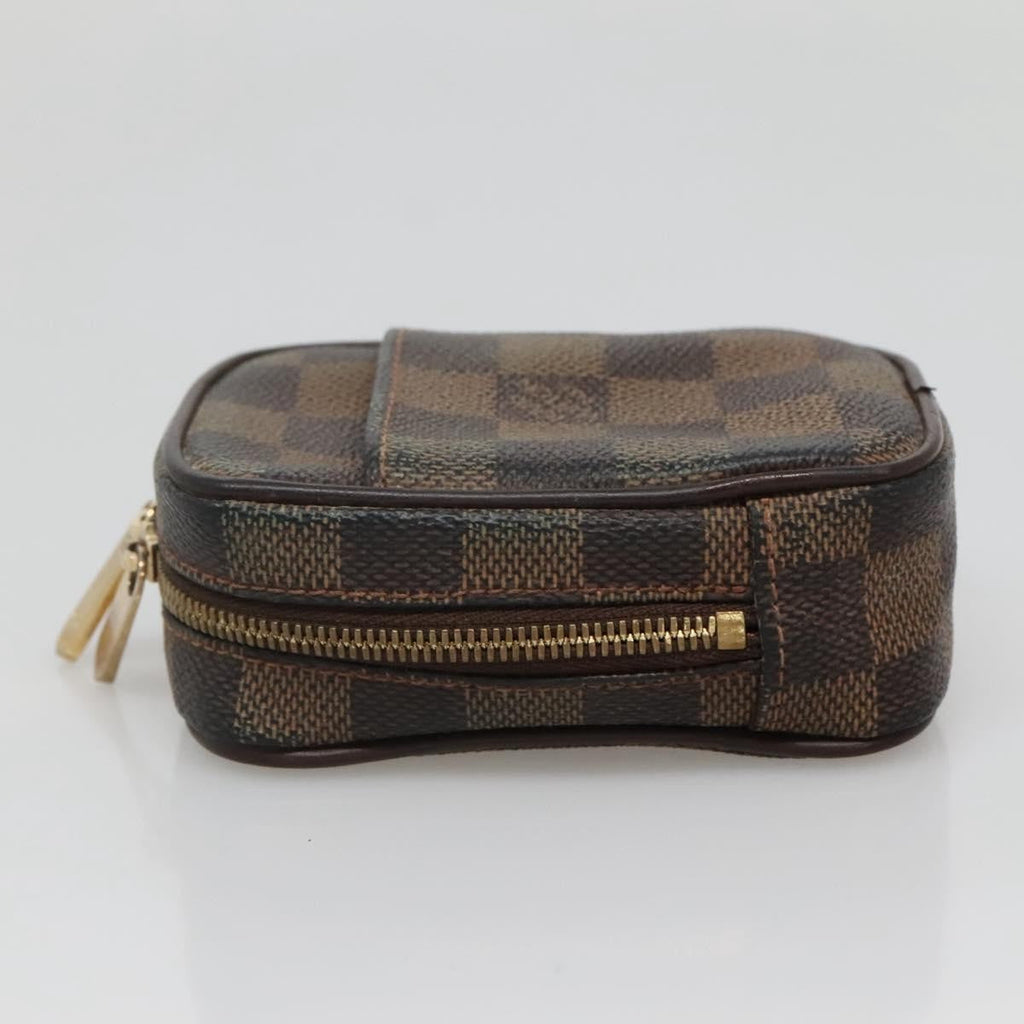 Louis Vuitton Etui Okapi Camera Case Damier Brown Canvas Bag