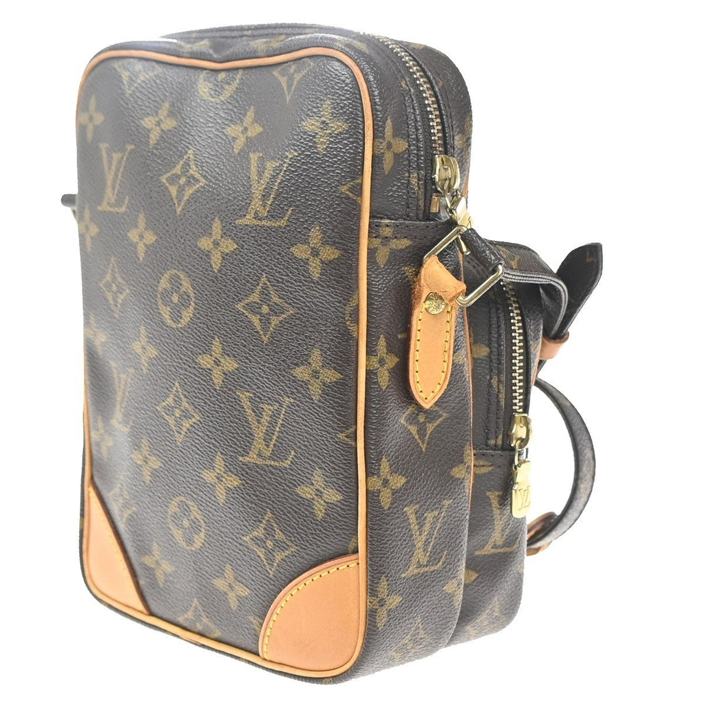 Louis Vuitton Amazone Bag Monogram Canvas Brown Canvas Shoulder Bag