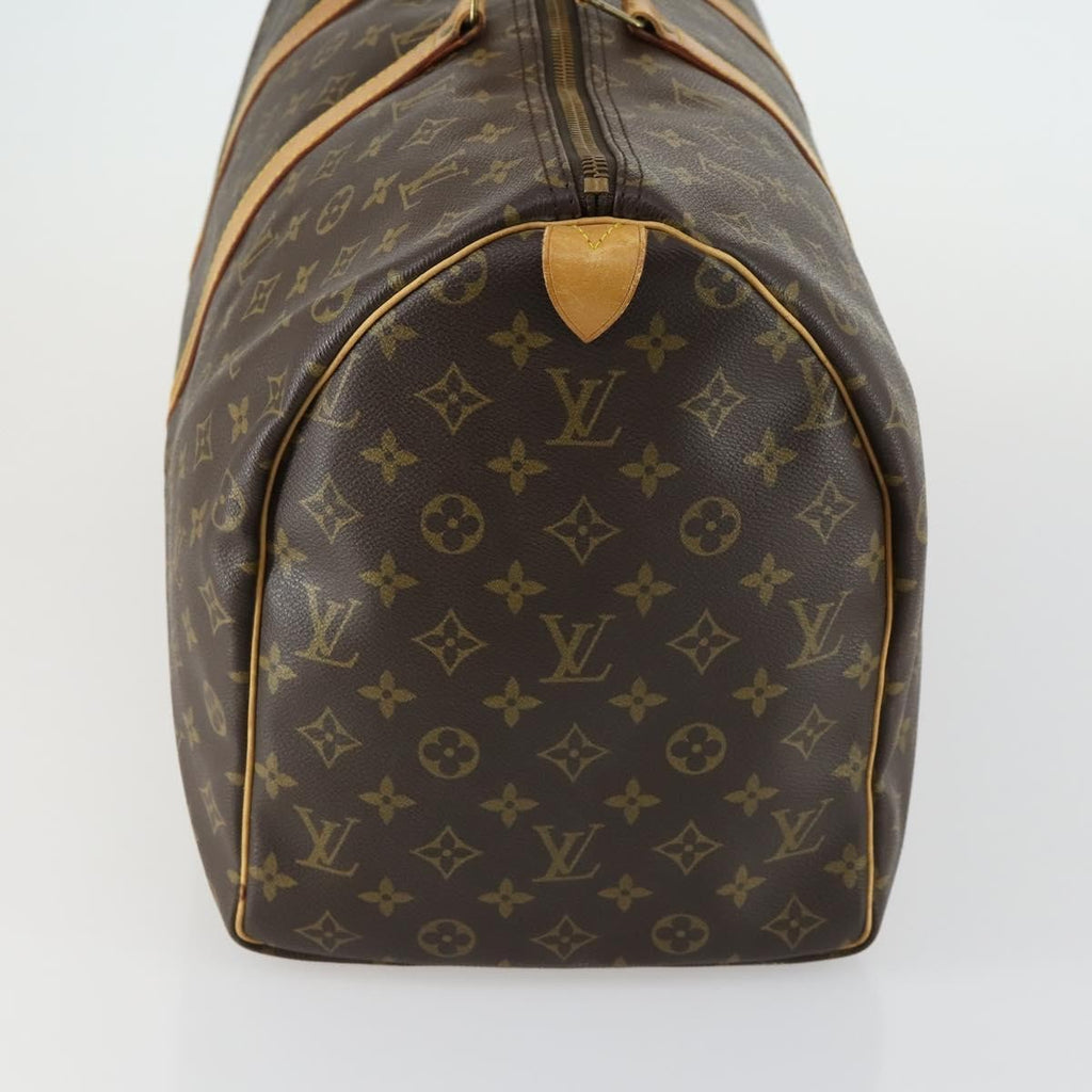 Louis Vuitton Keepall Bag Monogram Canvas Brown Canvas Travel Bag