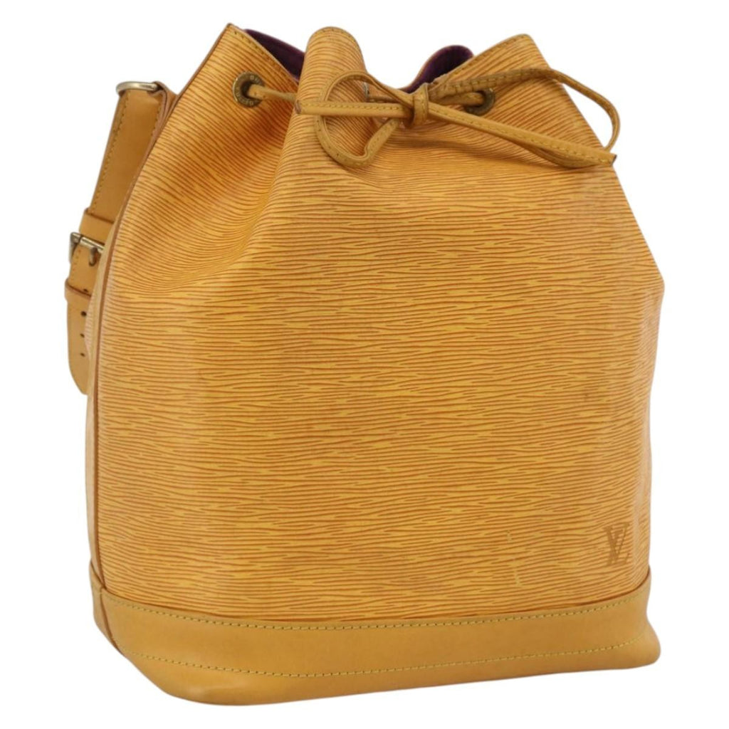 Louis Vuitton Noe Handbag Epi Leather Yellow Leather Shoulder Bag