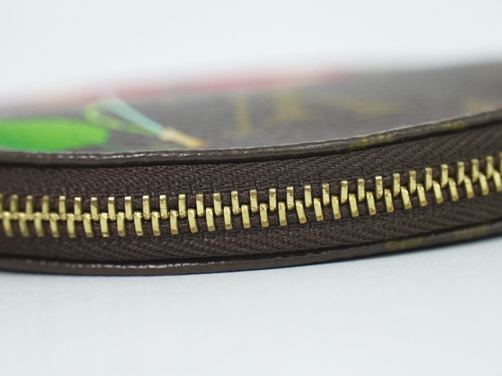 Louis Vuitton X Takashi Murakami Zippy Wallet Monogram Empreinte Leather Multicolour Canvas Wallets Accessory