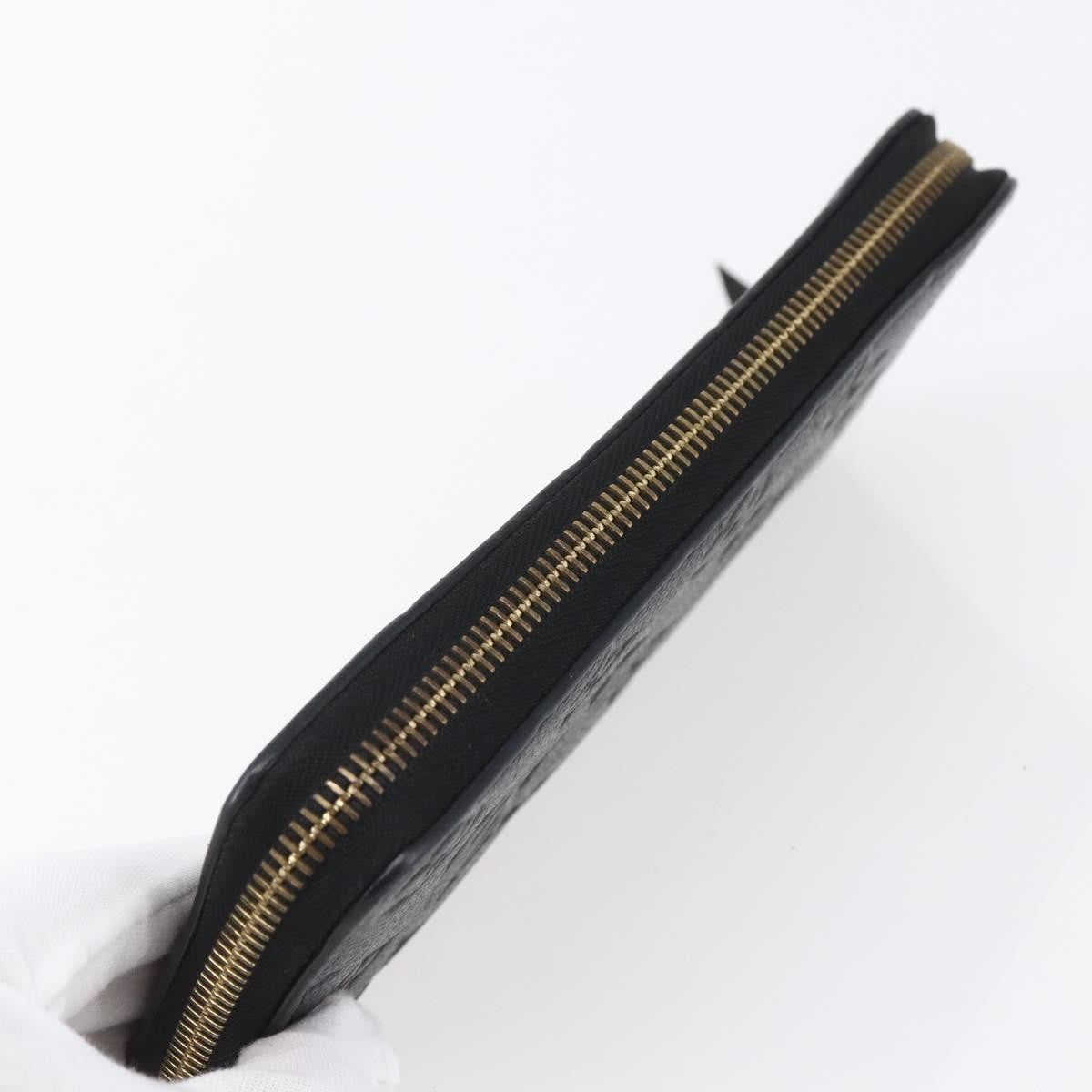 Louis Vuitton Portefeuille Zippy Monogramme Empreinte Monogramme Empreinte Black Leather Wallets Accessory