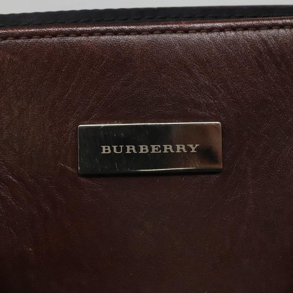 Burberry Nova Check Tote Nylon Beige Nylon Bag