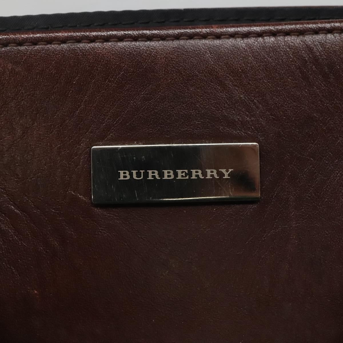 Burberry Nova Check Tote Nylon Beige Nylon Bag
