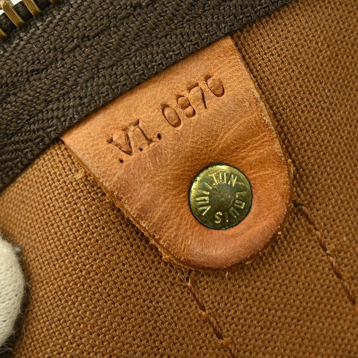 Louis Vuitton Keepall Bandouliere Bag Monogram Canvas Brown Canvas Travel Bag
