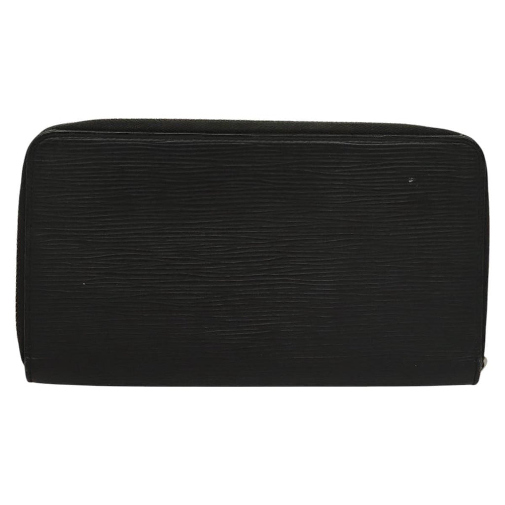 Louis Vuitton Zippy Organizer Epi Leather Black Leather Wallets Accessory
