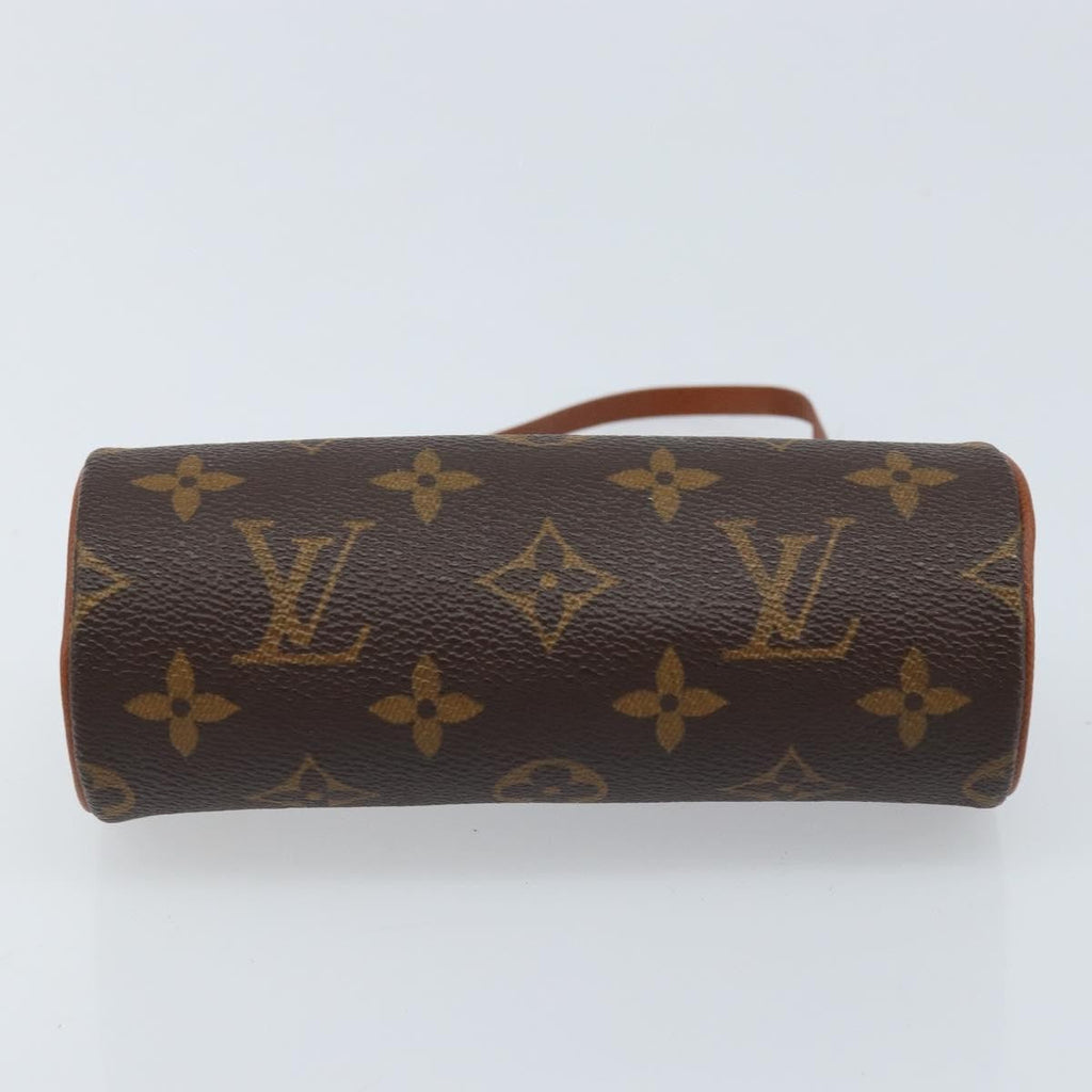 Louis Vuitton Papillon Pochette Monogram Canvas Brown Canvas Clutche & Pouche Bag