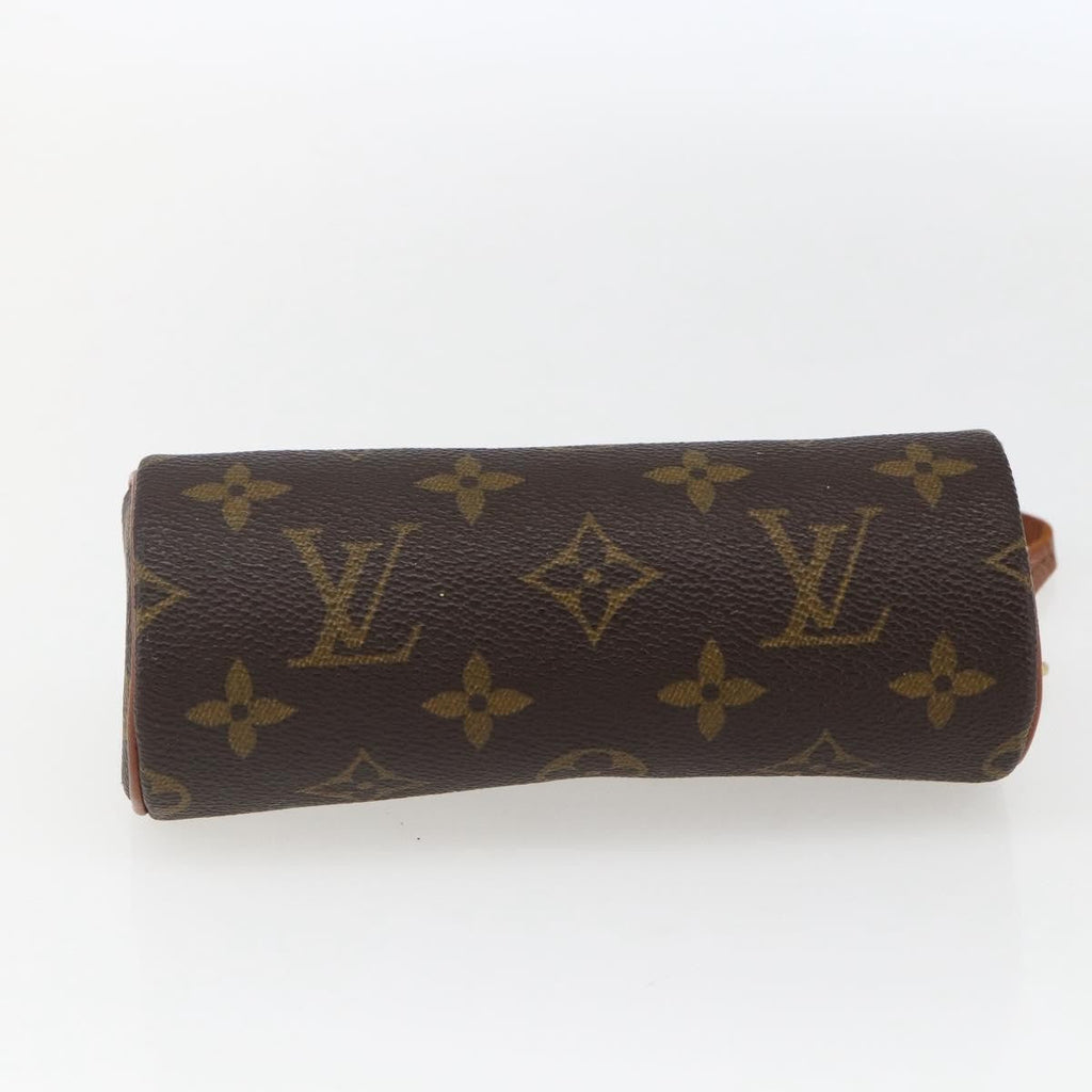 Louis Vuitton Papillon Pochette Monogram Canvas Brown Canvas Clutche & Pouche Bag