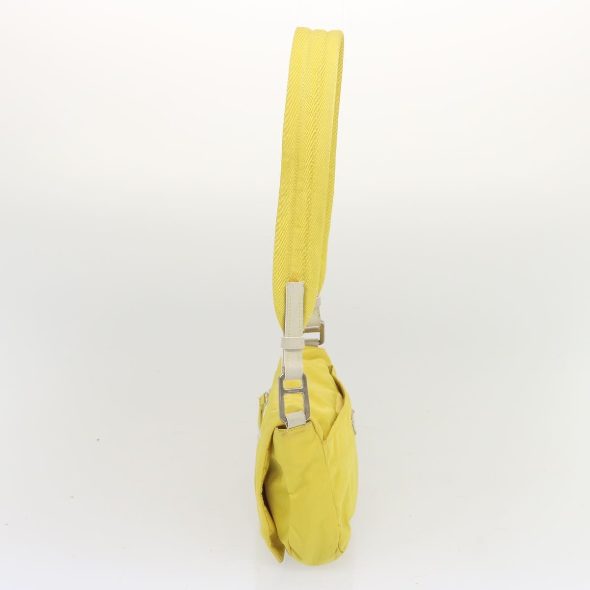 Prada Vintage Shoulder Bag Tessuto Yellow Nylon Shoulder Bag Bag