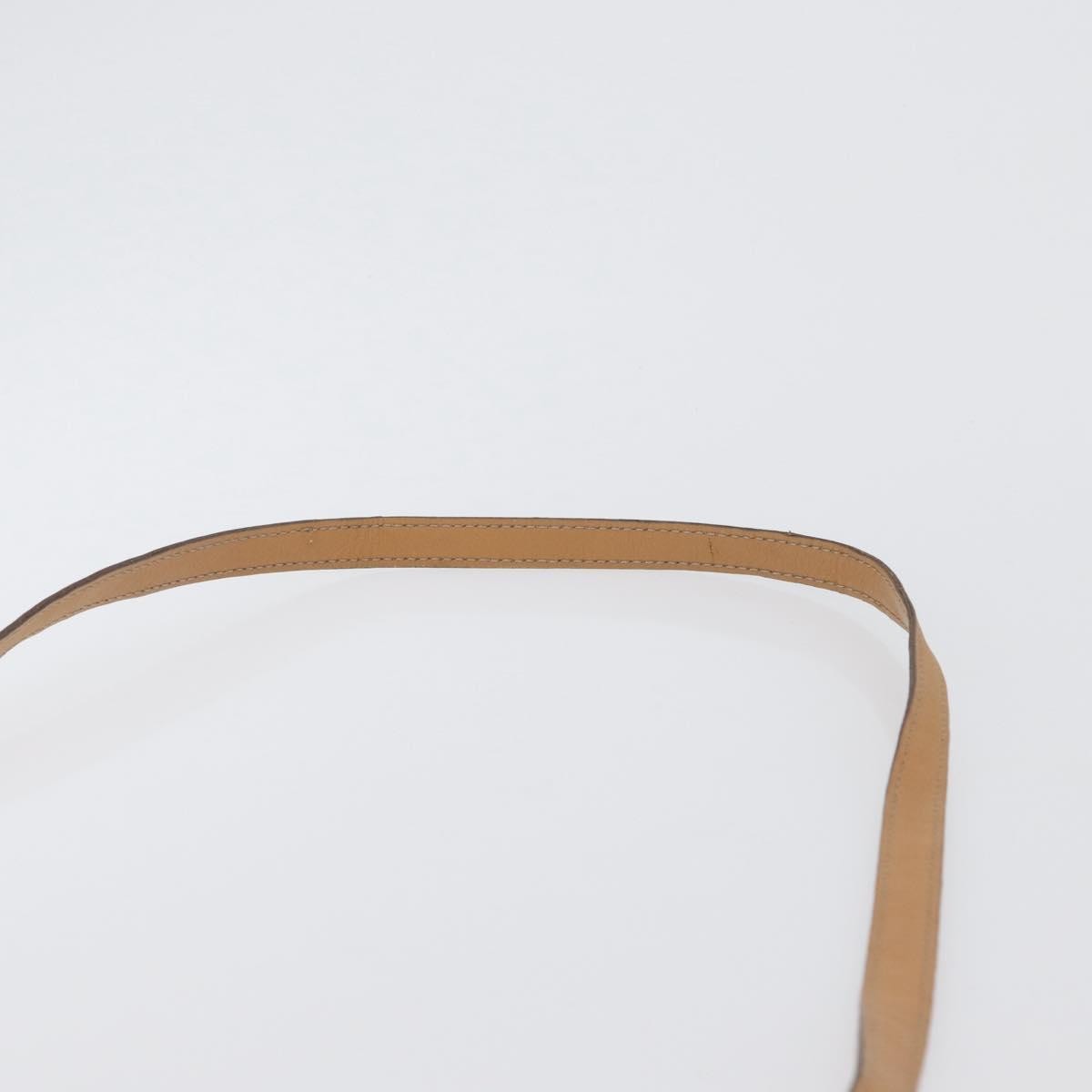 Celine Vintage Macadam Shoulder Bag Canvas And Leather Brown Canvas Shoulder Bag Bag