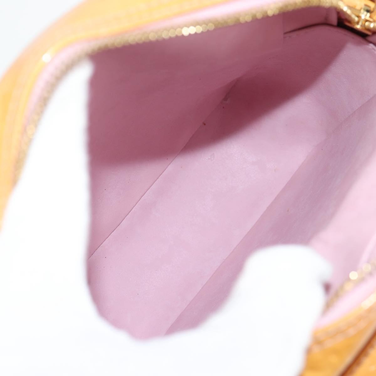 Louis Vuitton Wooster Handbag Monogram Vernis Beige Patent_Leather Bag