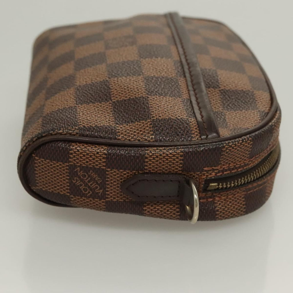 Louis Vuitton Ipanema Handbag Damier Brown Canvas Shoulder Bag