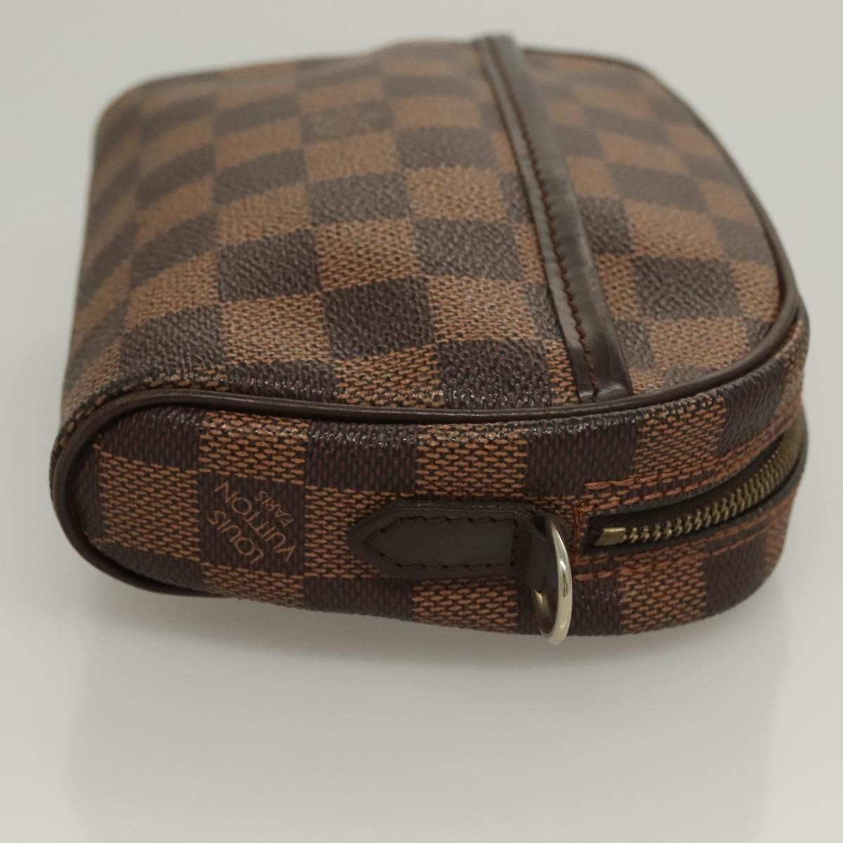 Louis Vuitton Ipanema Handbag Damier Brown Canvas Shoulder Bag