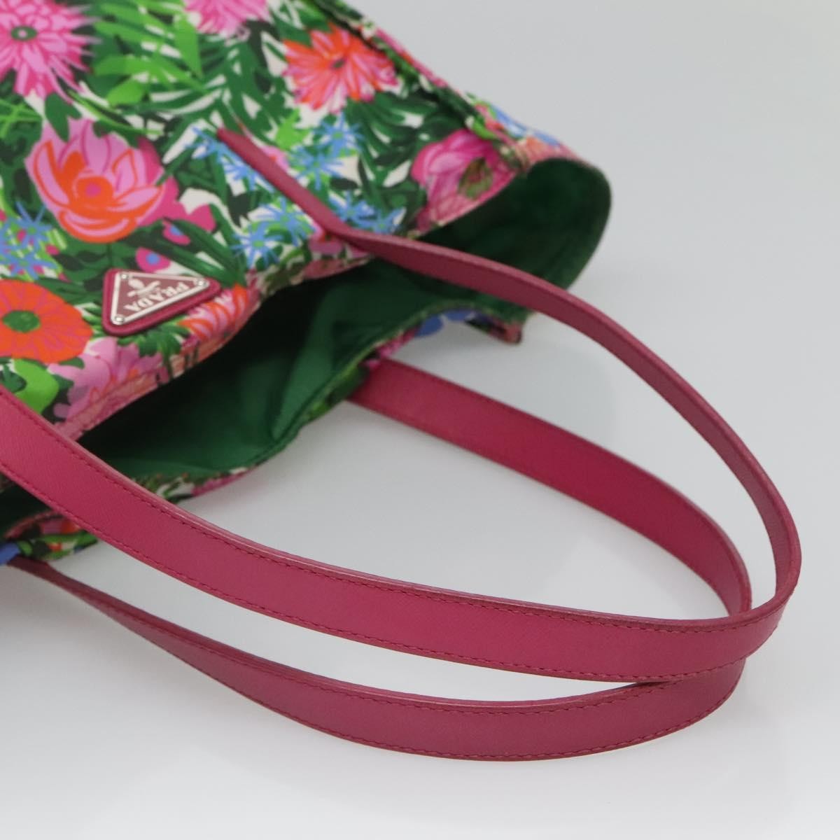 Prada Vintage Shopping Tote Nylon Multicolour Nylon Tote Bag Bag