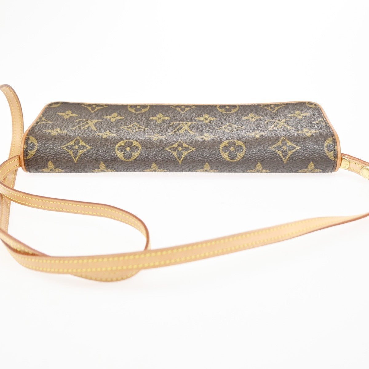 Louis Vuitton Twin Handbag Monogram Canvas Brown Canvas Clutche & Pouche Bag