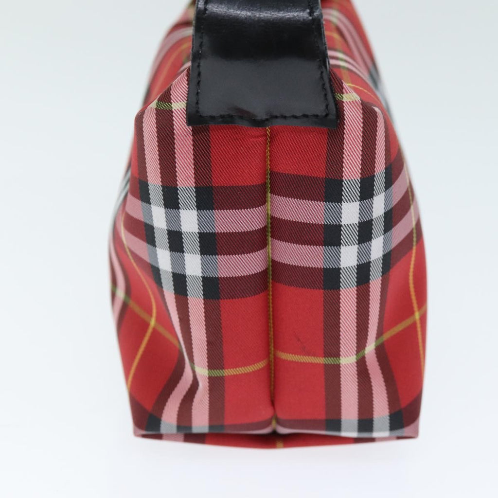 Burberry Nova Check Pochette Nylon Red Nylon Clutche & Pouche Bag