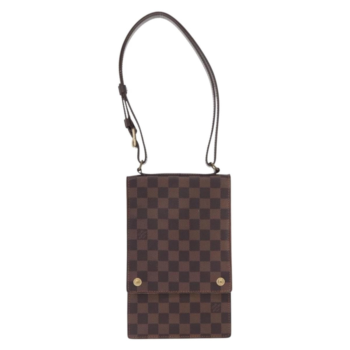 Louis Vuitton Portobello Messenger Damier Brown Canvas Shoulder Bag
