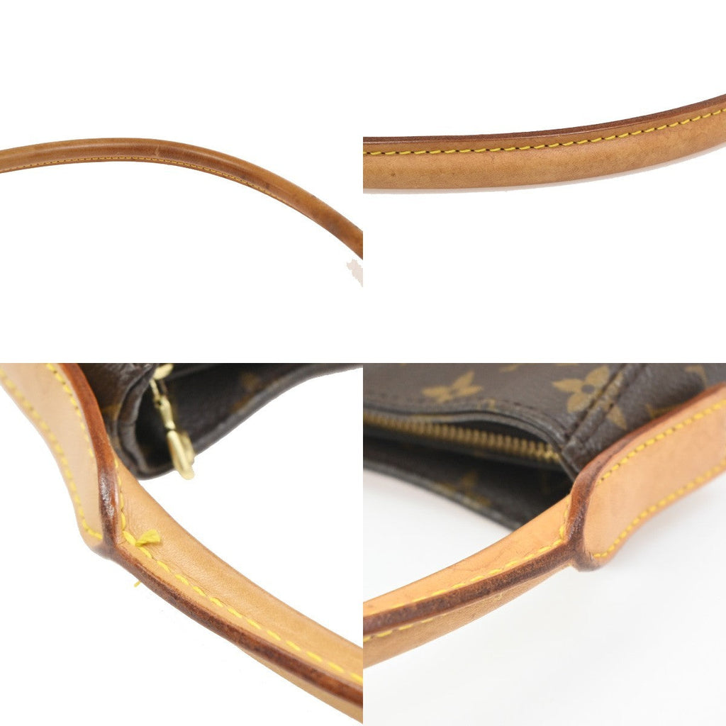 Louis Vuitton Monogram Looping Handbag Monogram Canvas Brown Canvas Shoulder Bag