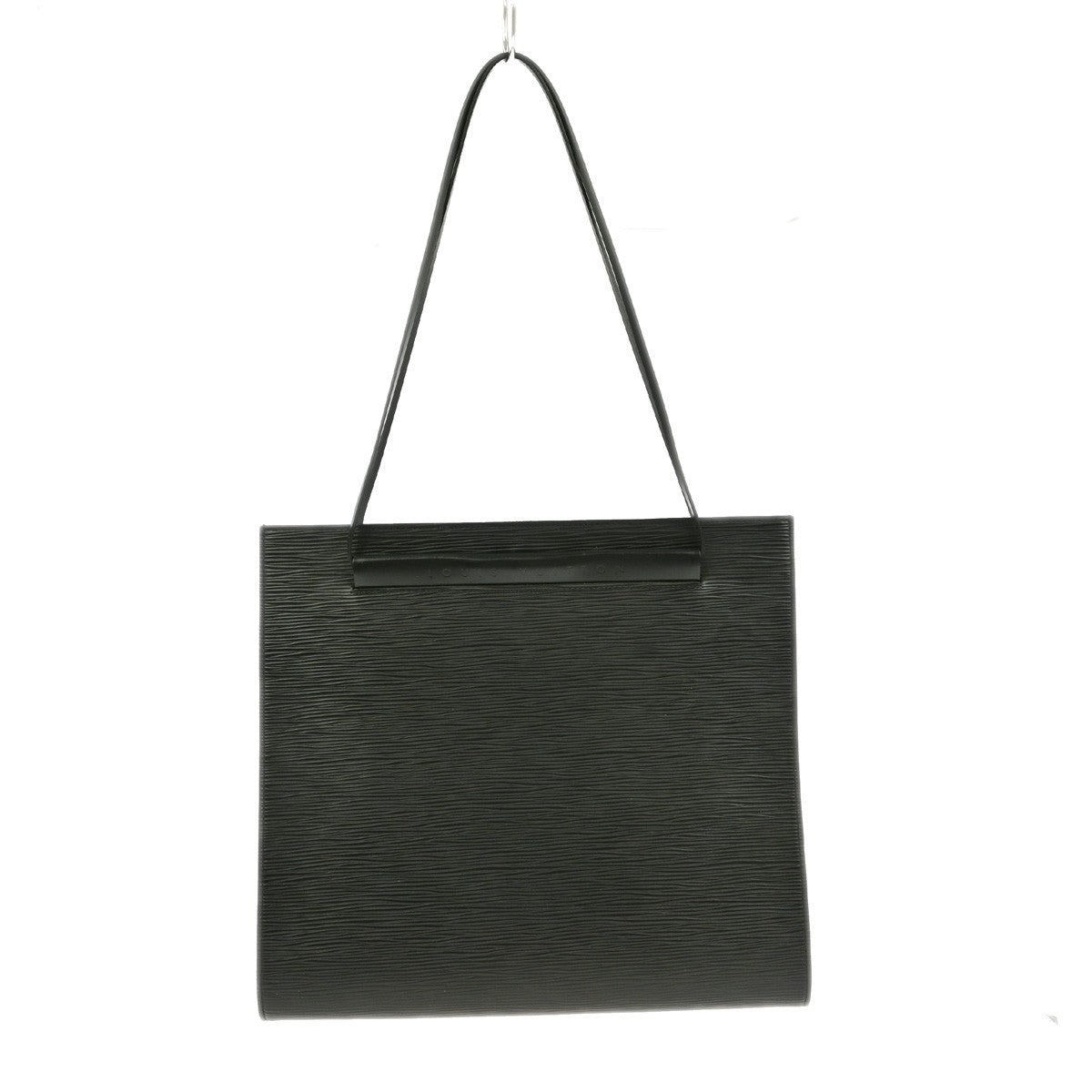 Louis Vuitton Saint Tropez Handbag Epi Leather Black Leather Shoulder Bag