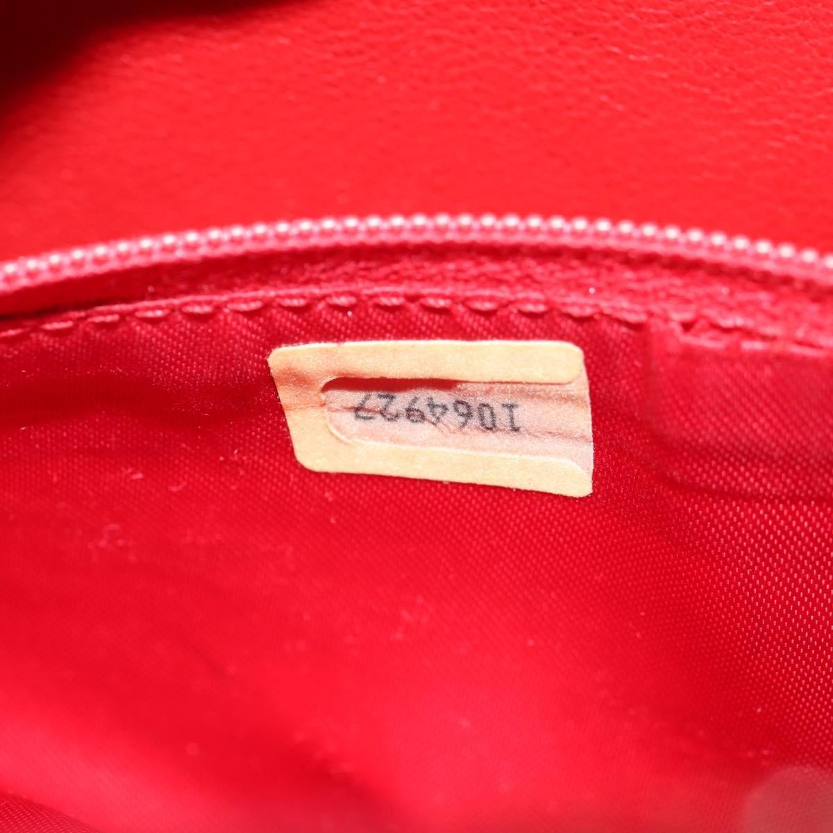 Chanel Vintage Oval Cc Tassel Crossbody Bag Leather Red Leather Shoulder Bag Bag