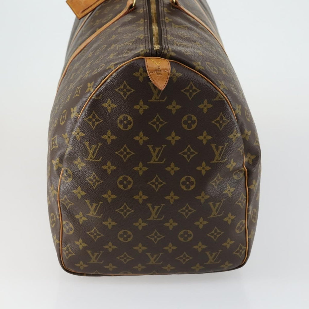 Louis Vuitton Keepall Bag Monogram Canvas Brown Canvas Travel Bag