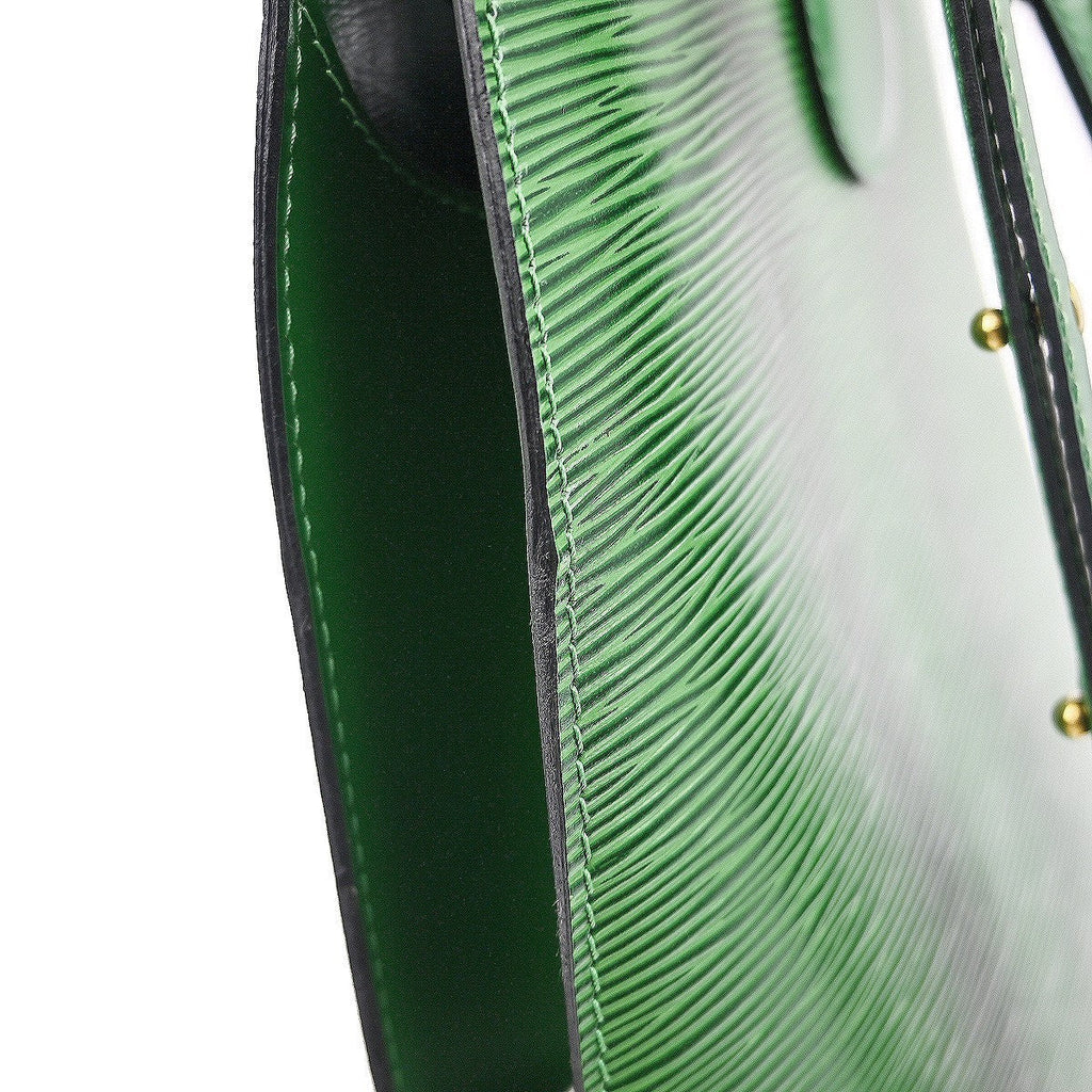 Louis Vuitton Cluny Shoulder Bag Epi Leather Green Leather Shoulder Bag