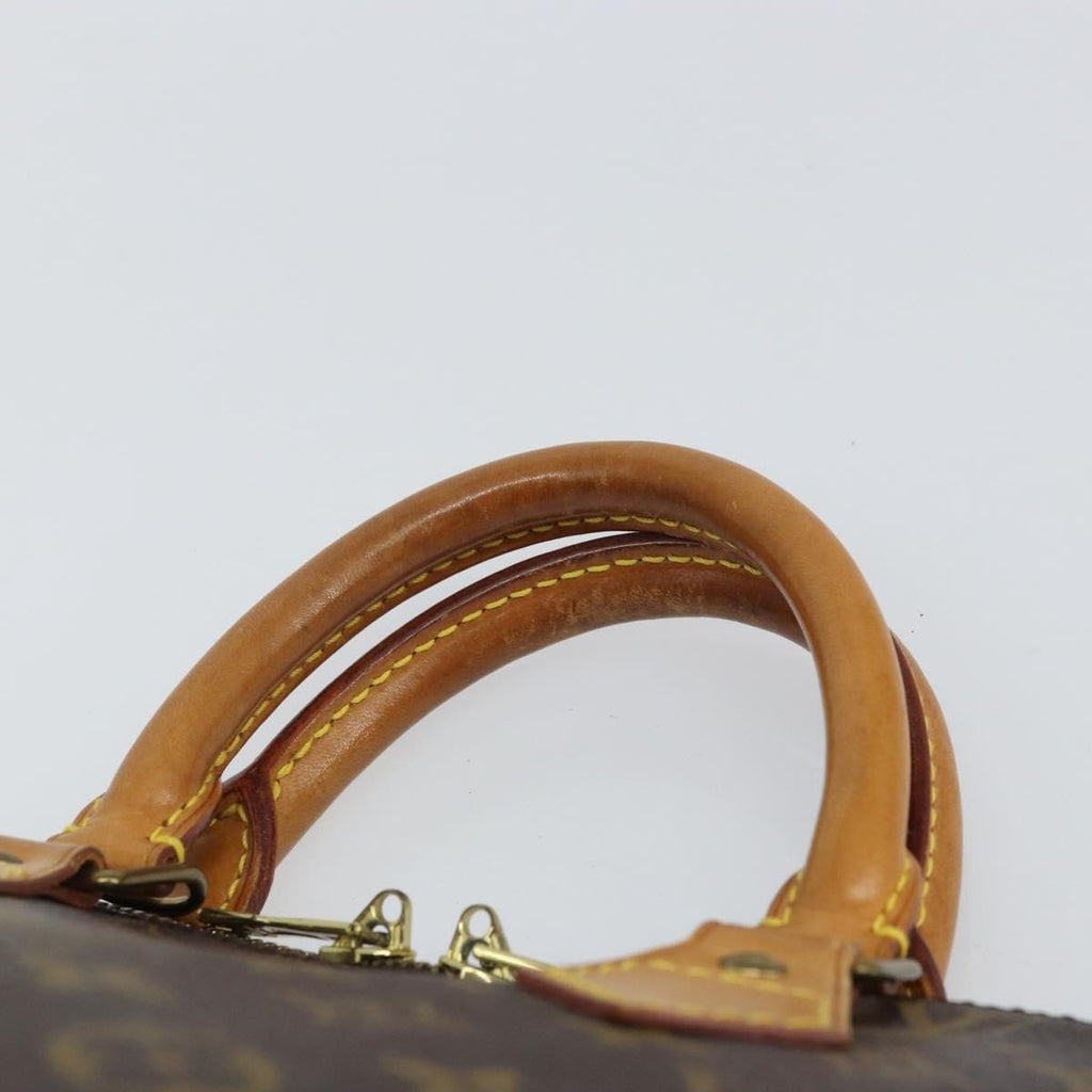 Louis Vuitton Alma Handbag Monogram Canvas Brown Canvas Handbag