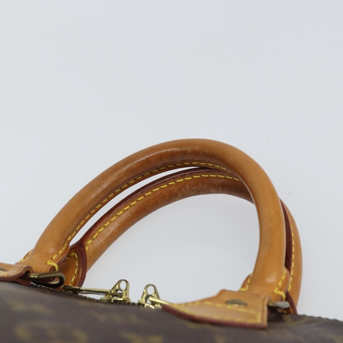 Louis Vuitton Alma Handbag Monogram Canvas Brown Canvas Handbag