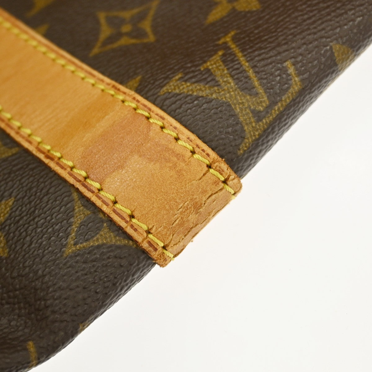 Louis Vuitton Keepall Bag Monogram Canvas Brown Canvas Travel Bag