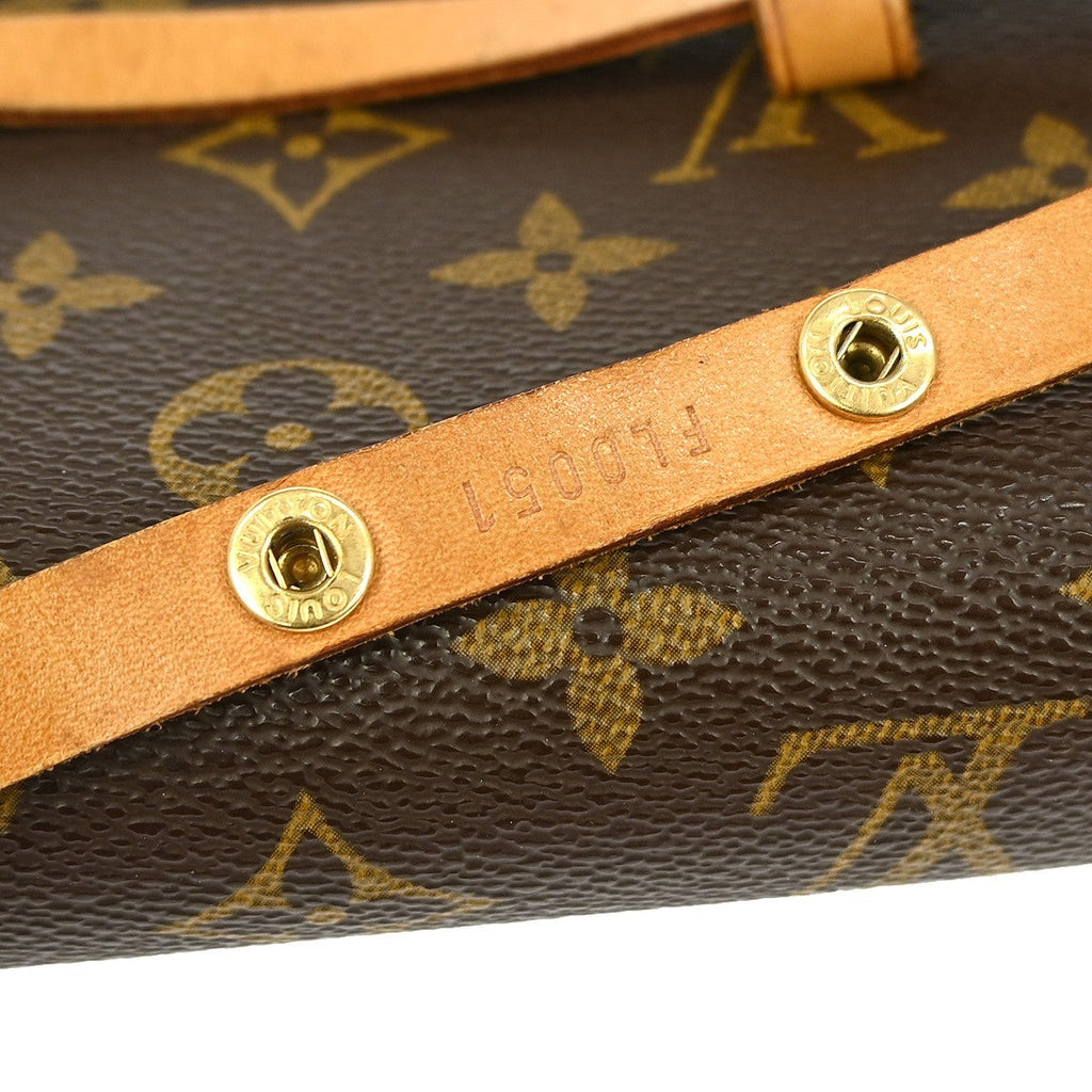 Louis Vuitton Florentine Waist Bag Monogram Canvas Brown Canvas Clutche & Pouche Bag