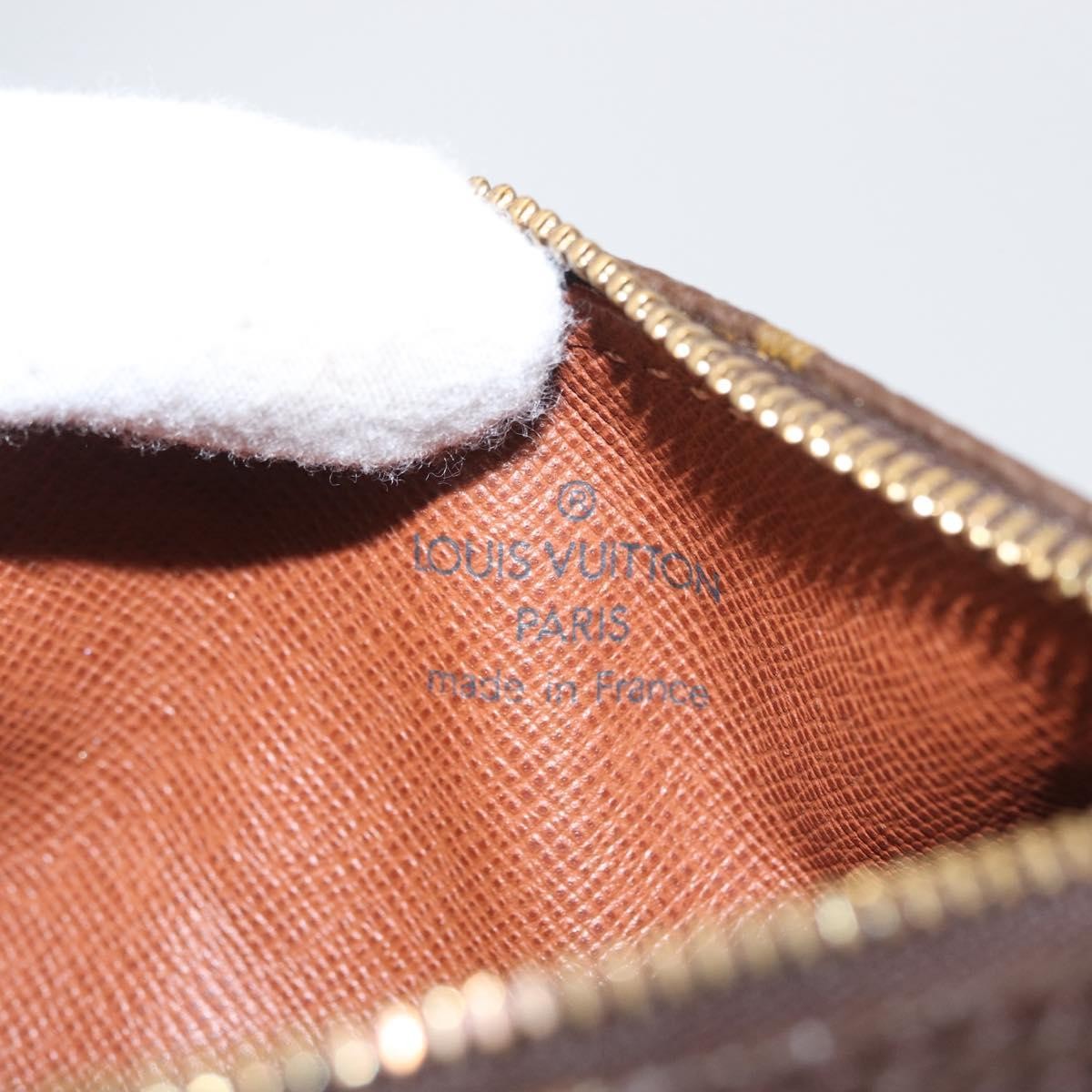 Louis Vuitton Papillon Pochette Monogram Canvas Brown Canvas Clutche & Pouche Bag