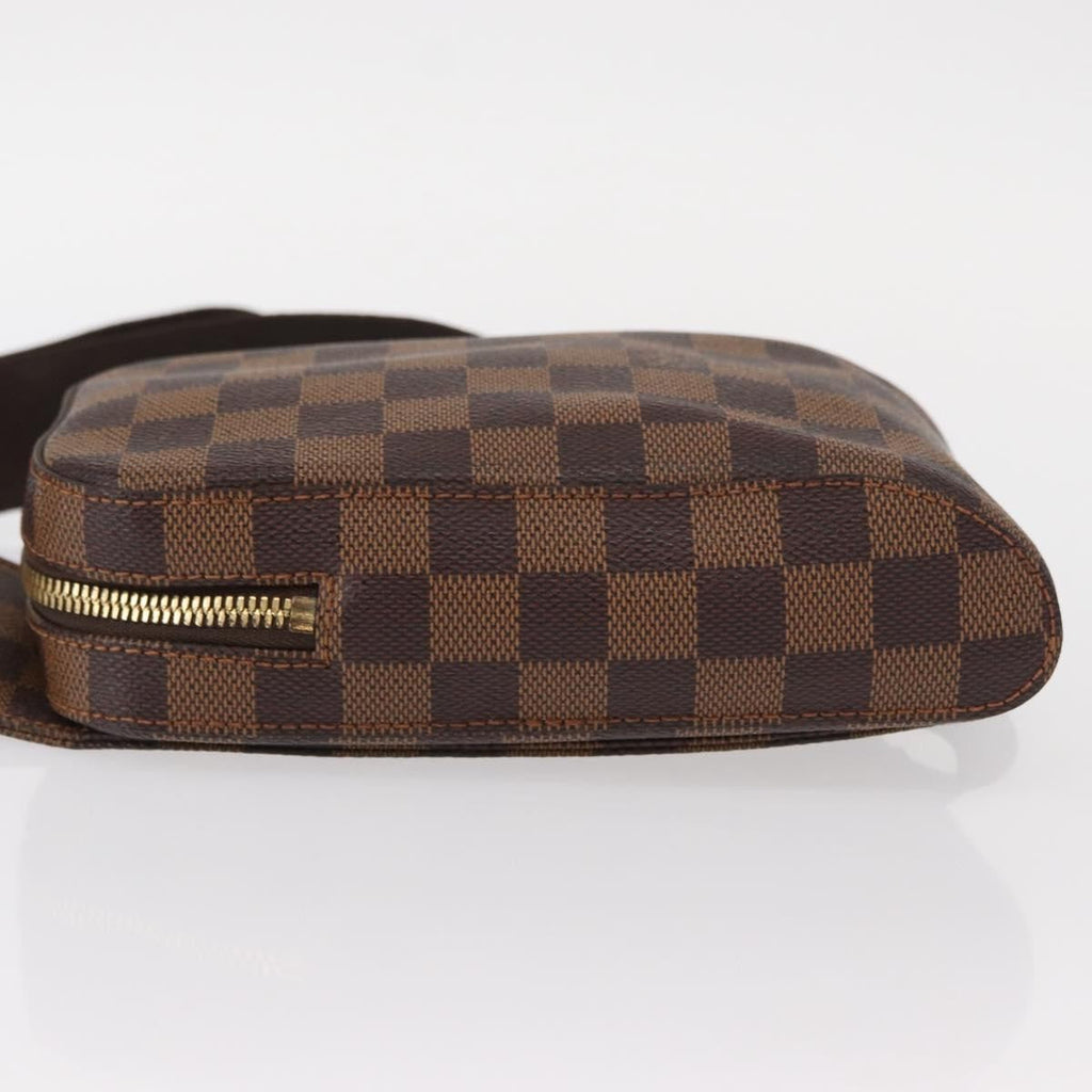 Louis Vuitton Geronimos Waist Bag Damier Brown Canvas Shoulder Bag
