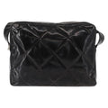 Chanel Vintage Shoulder Bag Enamel Black Patent_Leather Shoulder Bag Bag