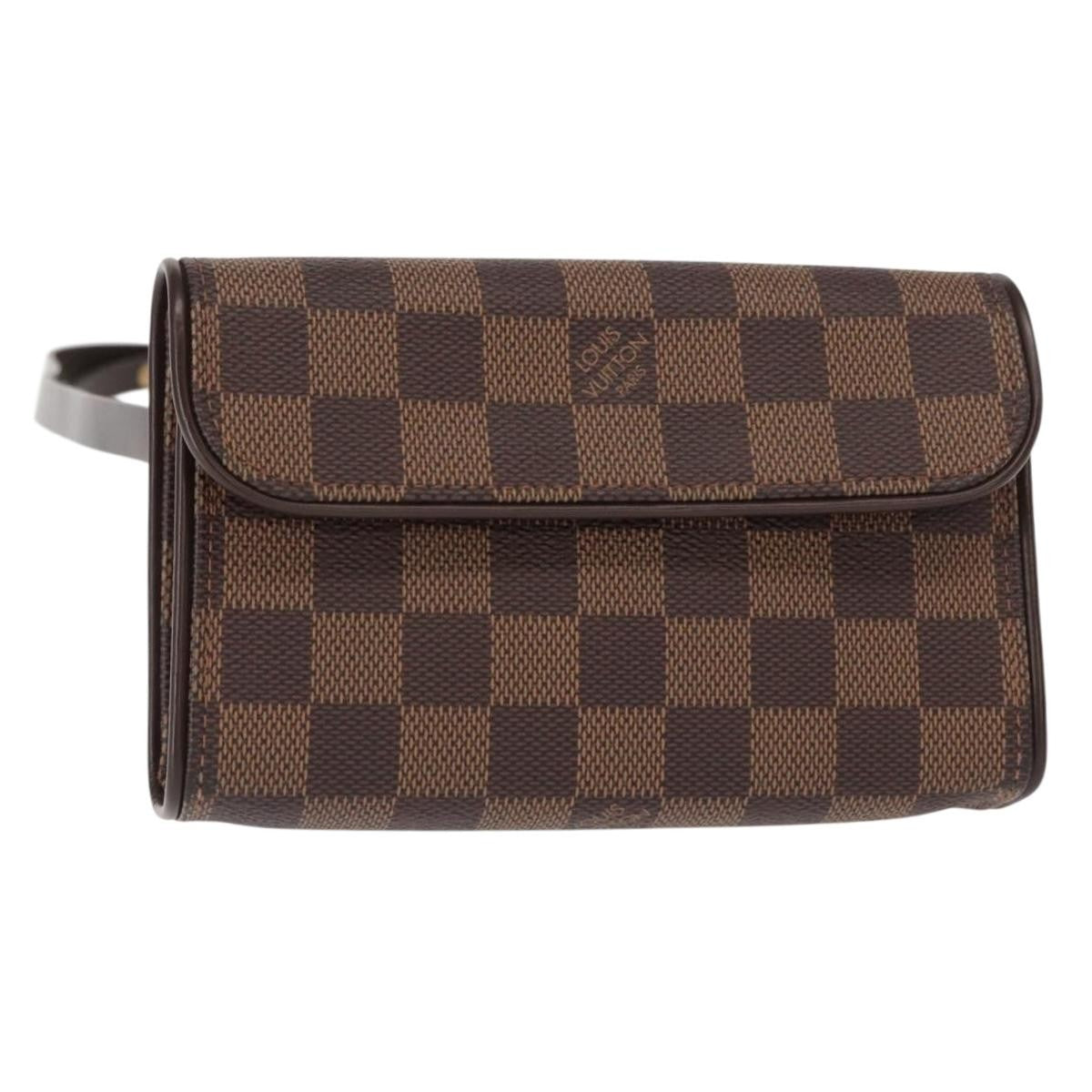 Louis Vuitton Florentine Waist Bag Monogram Canvas Brown Canvas Clutche & Pouche Bag
