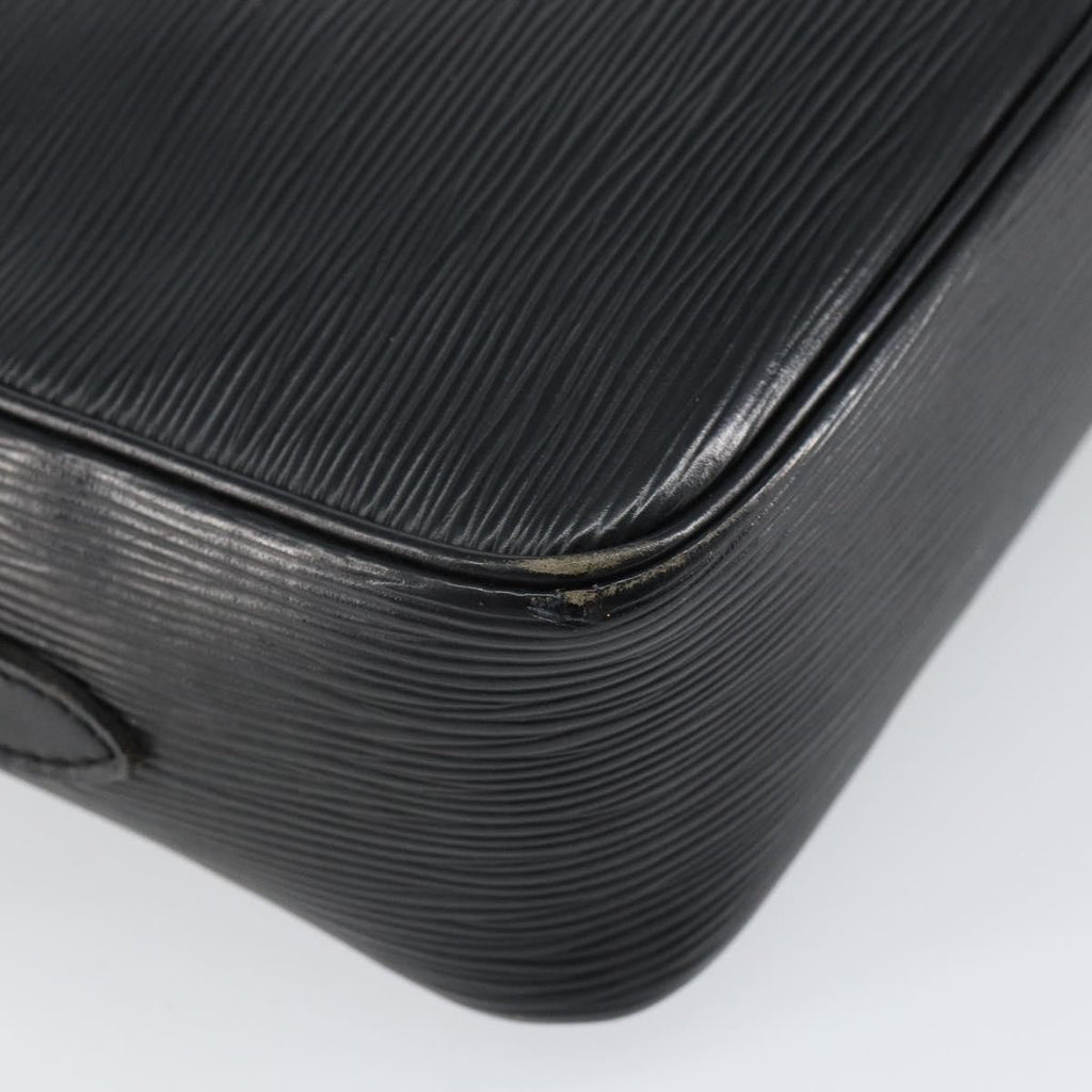 Louis Vuitton Trocadero Handbag Epi Leather Black Leather Shoulder Bag