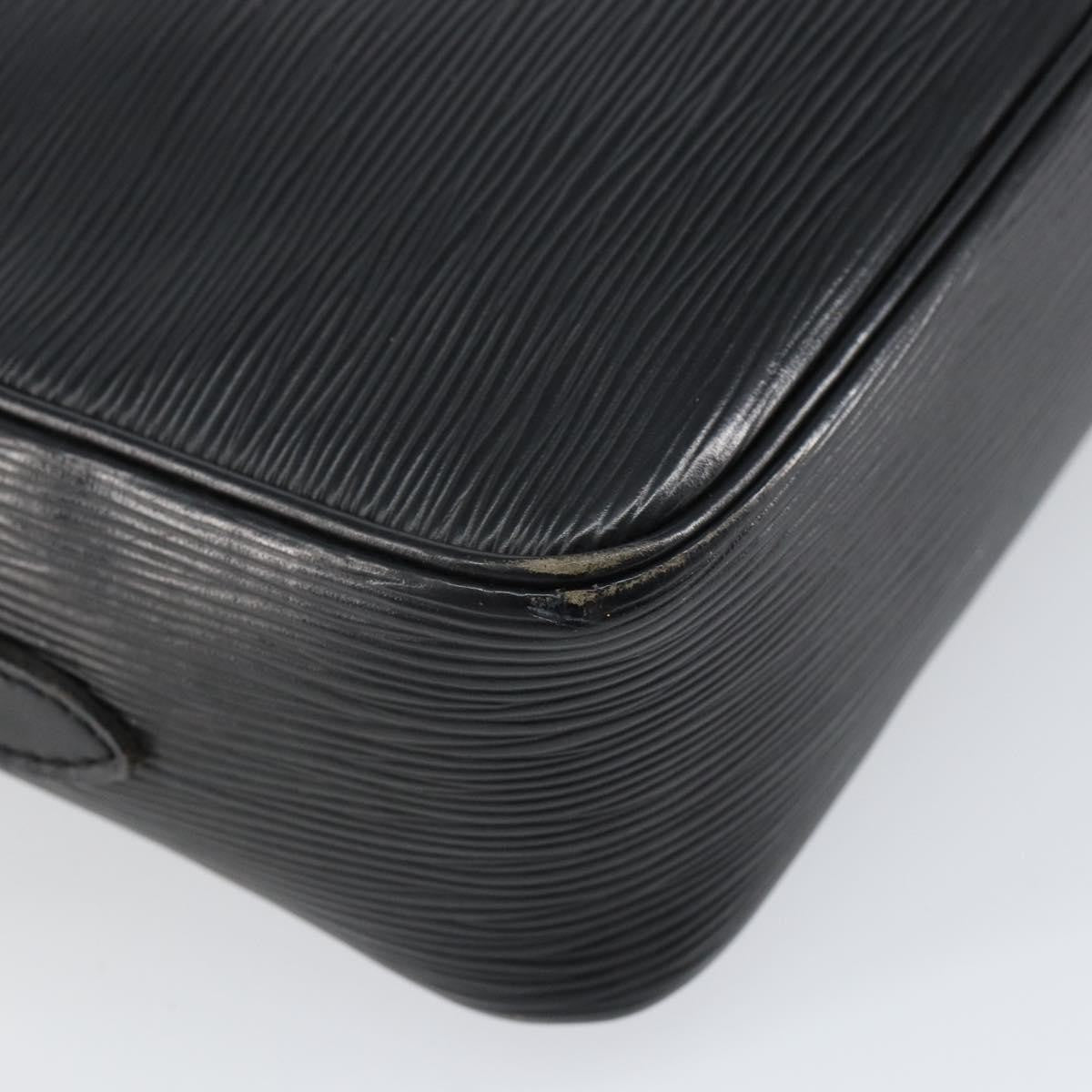 Louis Vuitton Trocadero Handbag Epi Leather Black Leather Shoulder Bag