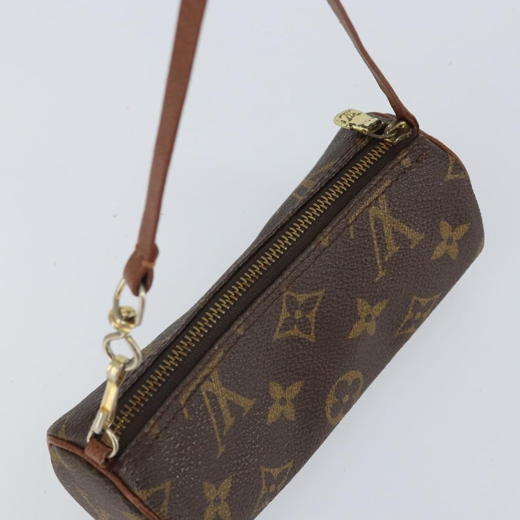 Louis Vuitton Papillon Pochette Monogram Canvas Brown Canvas Clutche & Pouche Bag
