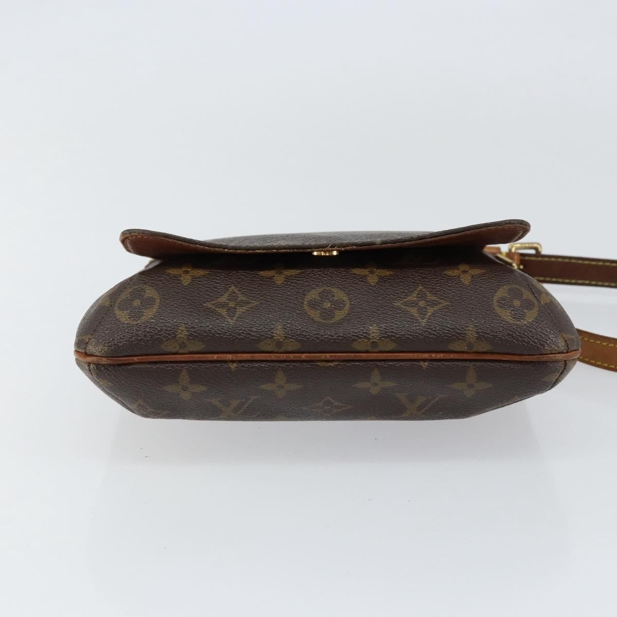 Louis Vuitton Musette Salsa Handbag Monogram Canvas Brown Canvas Shoulder Bag